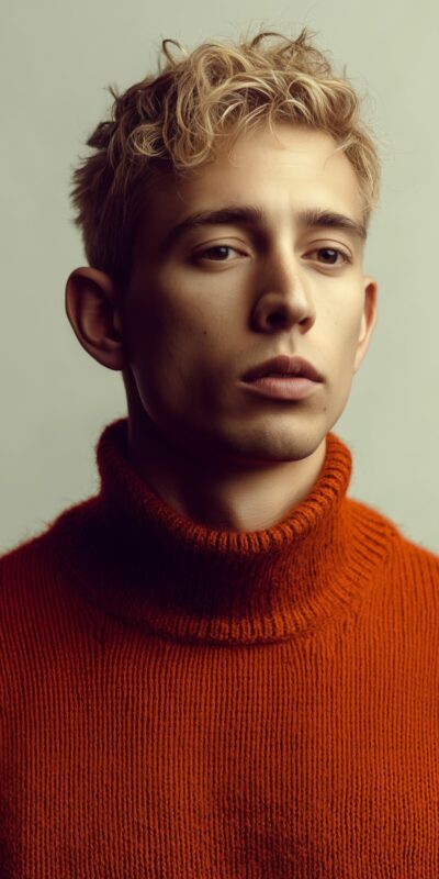 Portrait in Orange